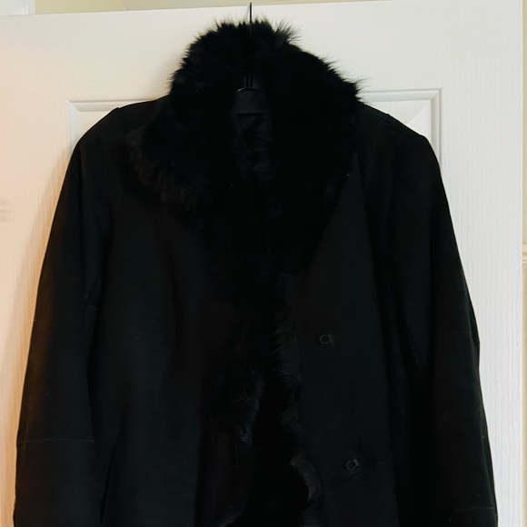 Andrew Marc Jackets & Blazers - Andrew Marc Long haired shearling (genuine fur) black size Small